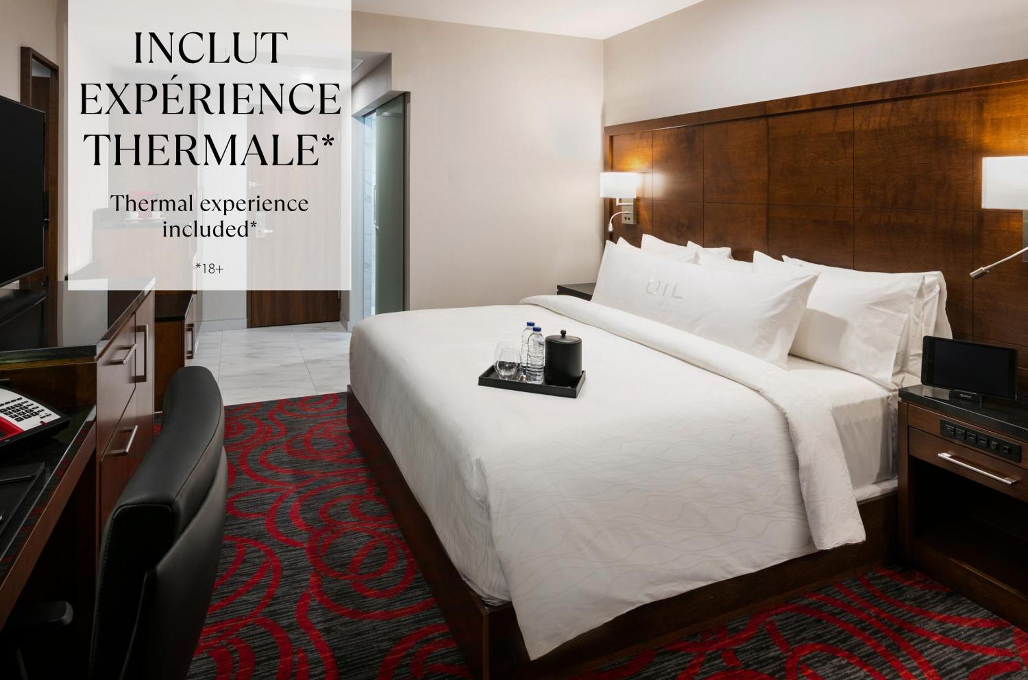 谢布克古弗尼尔酒店 舍布鲁克 客房 照片 A room at the hotel